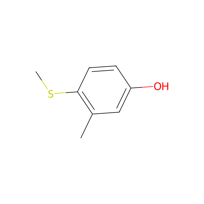 4-(甲硫基)间甲酚