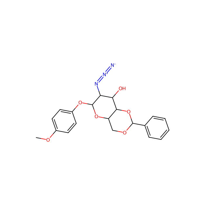 4-甲氧苯基2-叠氮基-4,6-O-苯亚甲基-2-脱氧-β-D-吡喃葡萄糖苷