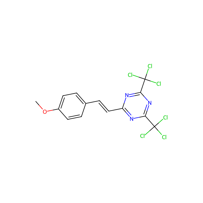2-(4-甲氧基苯乙烯基)-4,6-双(三氯甲基)-1,3,5-三嗪