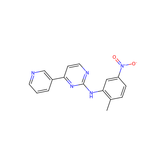 2-(2-甲基-5-硝基苯胺基)-4-(3-吡啶基)嘧啶