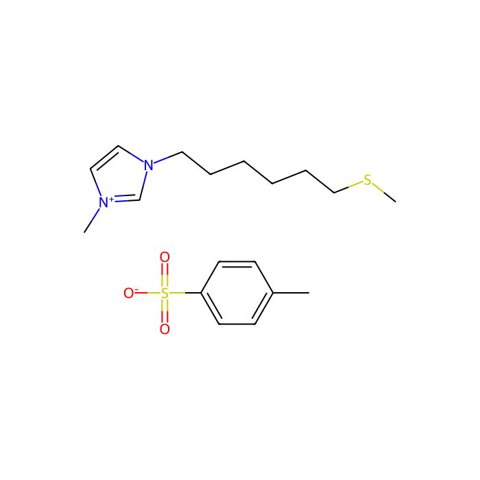 1-甲基-3-[6-(甲硫基)己基]咪唑对甲苯磺酸盐