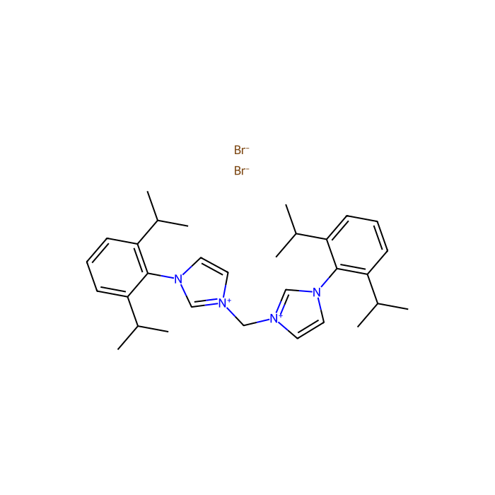 3,3'-亚甲基双[1-(2,6-二异丙基苯基)-3-咪唑溴化物]