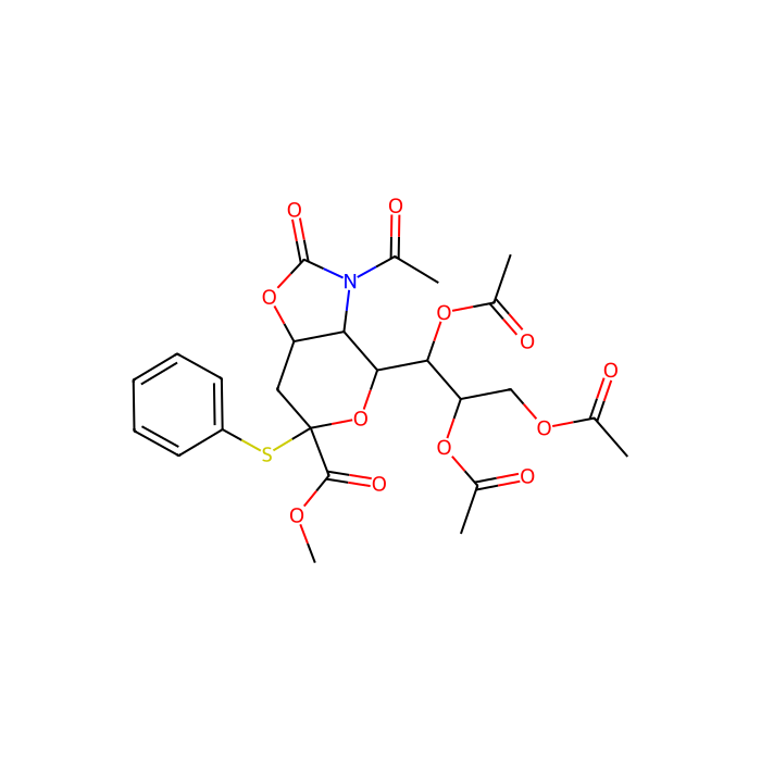 5-乙酰氨基-7,8,9-三-O-乙酰基-5-N,4-O-羰基-3,5-二脱氧-2-S-苯基-2-硫代-β-D-甘油-D-半乳-2-吡喃神经氨酸甲酯