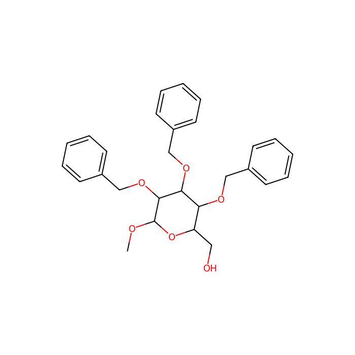 甲基2,3,4-三-O-苄基-α-D-吡喃葡萄糖苷
