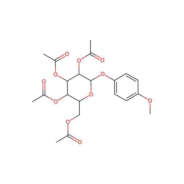 4-甲氧苯基2,3,4,6-四-O-乙酰基-β-D-吡喃半乳糖苷