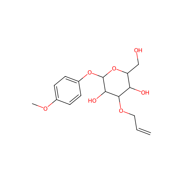 4-甲氧苯基-3-O-烯丙基-β-D-吡喃半乳糖苷