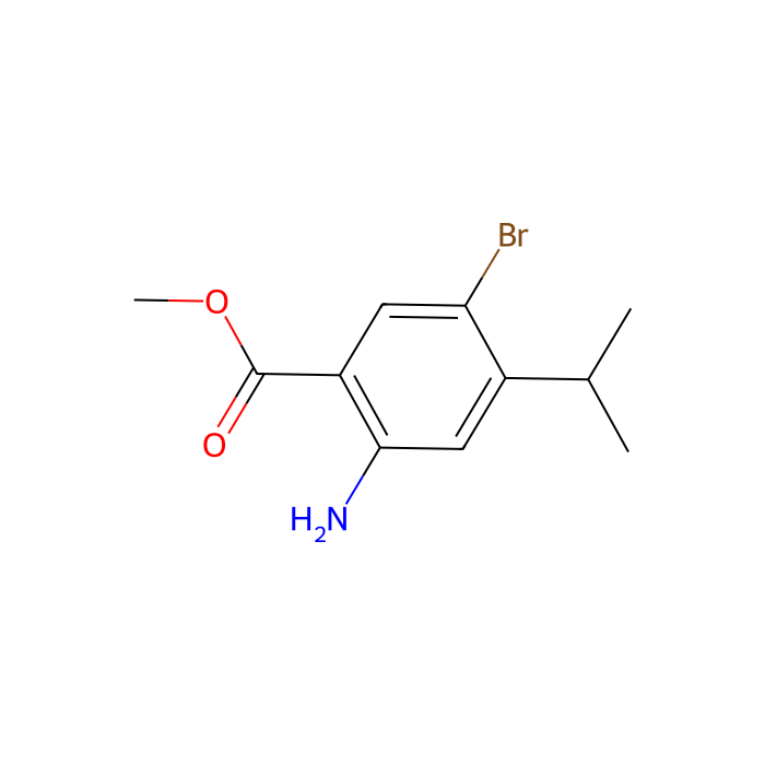 2-氨基-5-溴-4-异丙基苯甲酸甲酯