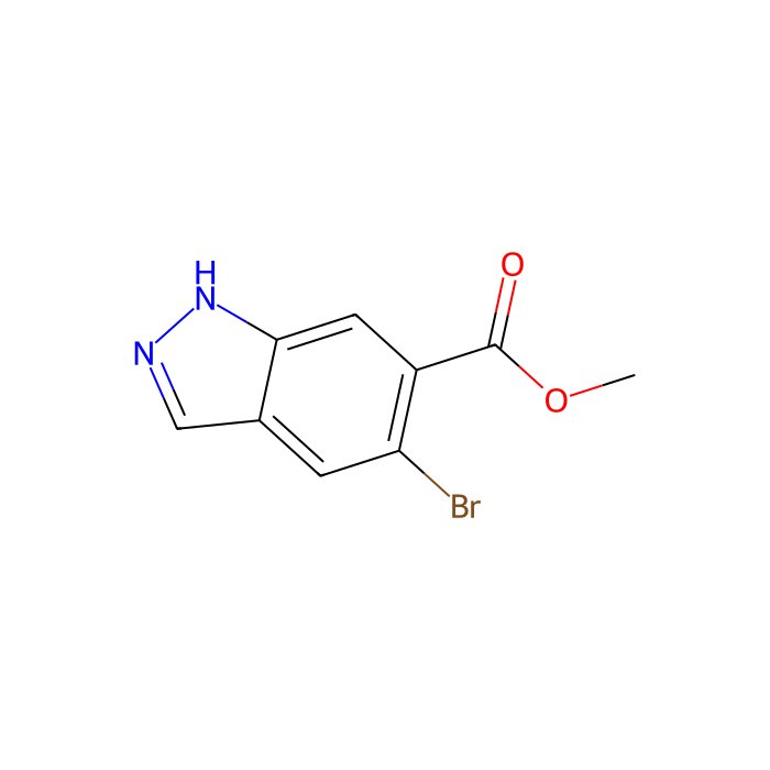 5-溴-1 H -吲唑-6-羧酸甲酯