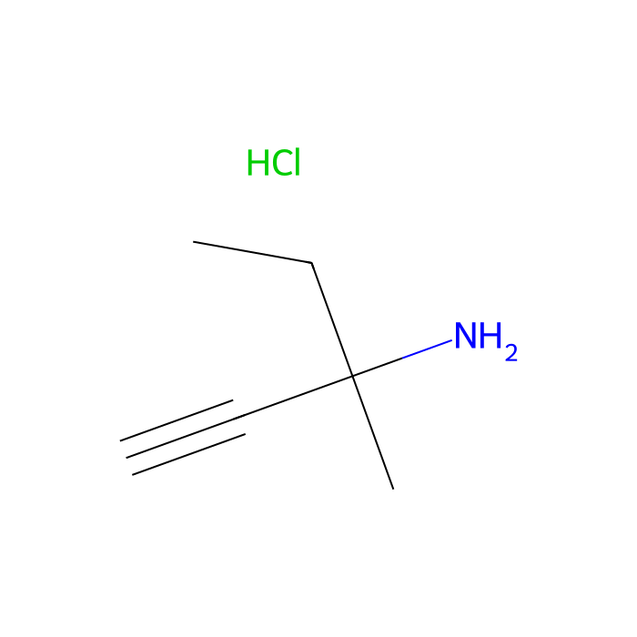 3-甲基-1-戊炔-3-胺盐酸盐