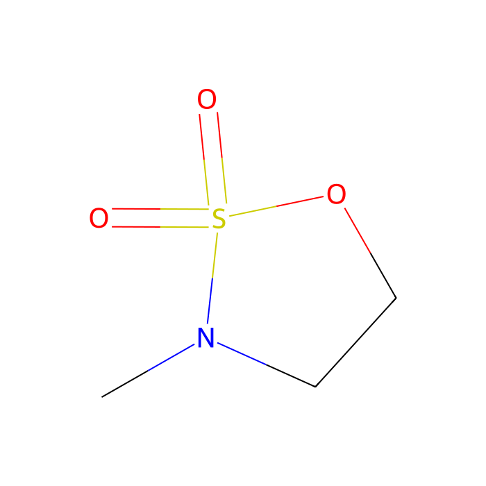 3-甲基恶唑烷2,2-二氧化物
