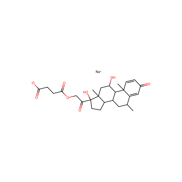 6α-甲基泼尼松龙21-半琥珀酸钠盐, 糖皮质激素受体激动剂