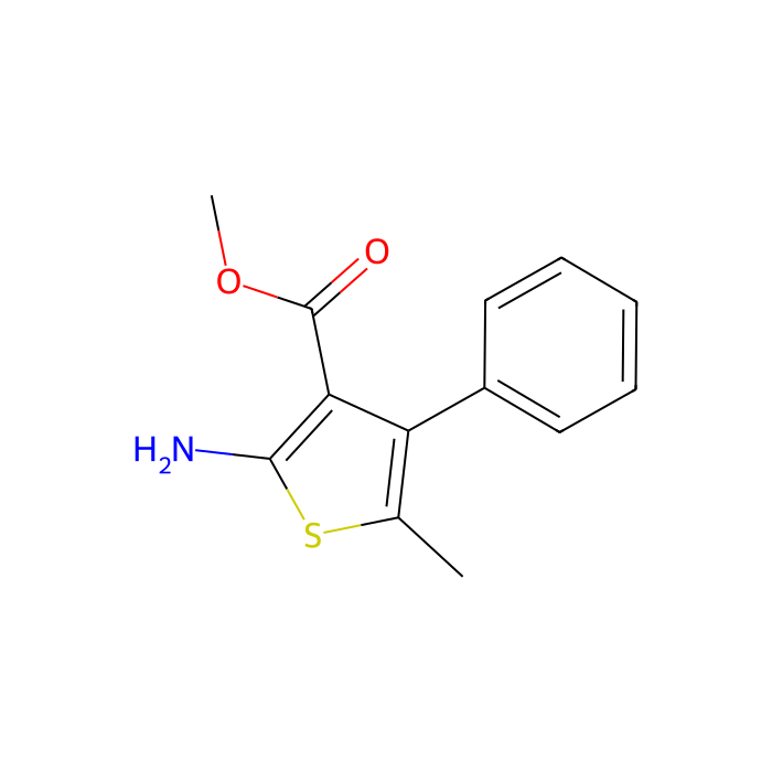 2-氨基-5-甲基-4-苯基-3-噻吩羧酸甲酯