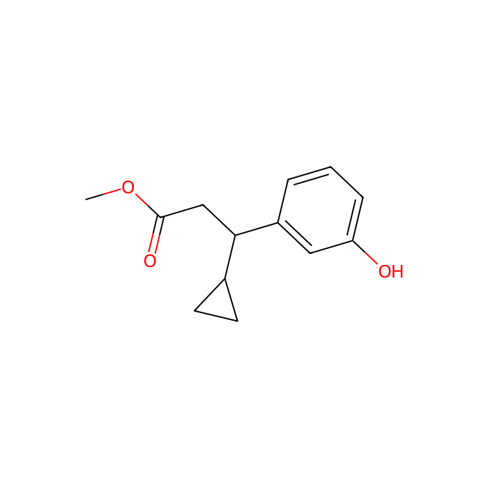 (3S)-3-环丙基-3-(3-羟基苯基)丙酸甲酯