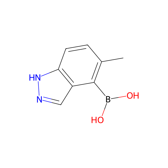 (5-甲基-1H-吲唑-4-基)硼酸（含有数量不等的酸酐）