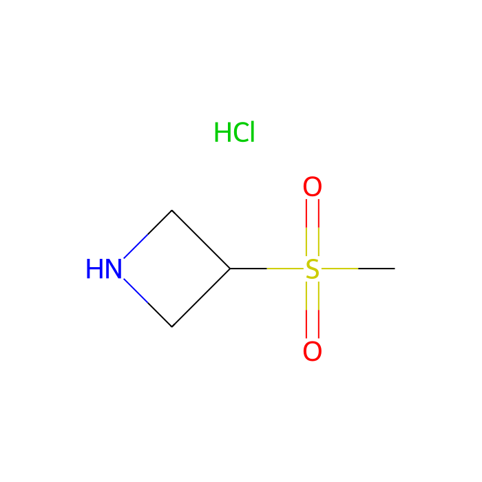 3-(甲基磺酰基)氮杂环丁烷盐酸盐
