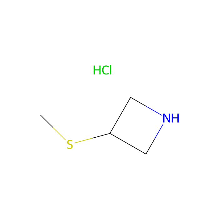 3-(甲基硫烷基)氮杂环丁烷盐酸盐