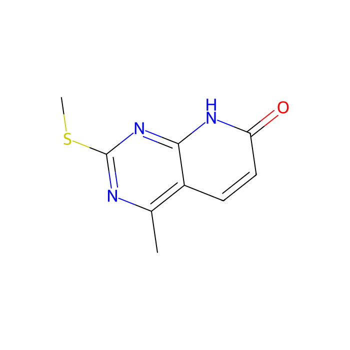 4-甲基-2-(甲基硫烷基)-7H,8H-吡啶并[2,3-d]嘧啶-7-酮