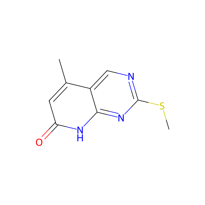 5-甲基-2-(甲基硫烷基)-7H,8H-吡啶并[2,3-d]嘧啶-7-酮