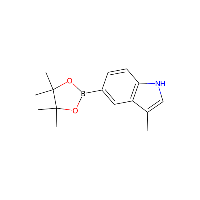 3-甲基-5-(四甲基-1,3,2-二氧杂硼硼烷-2-基)-1H-吲哚