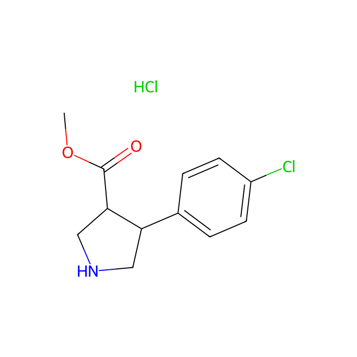(3S,4R)-4-(4-氯苯基)吡咯烷-3-羧酸甲酯盐酸盐