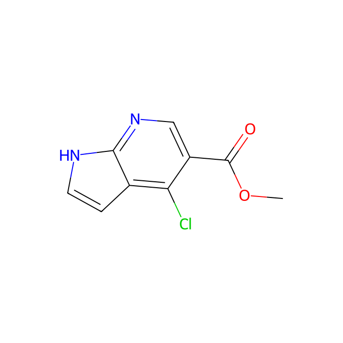 4-氯-1H-吡咯并[2,3-b]吡啶-5-羧酸甲酯