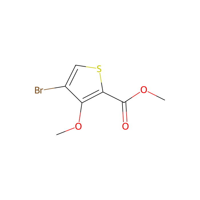 4-溴-3-甲氧基噻吩-2-羧酸甲酯