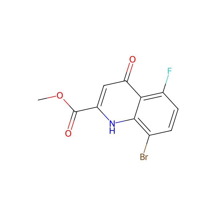 8-溴-5-氟-4-羟基喹啉-2-羧酸甲酯