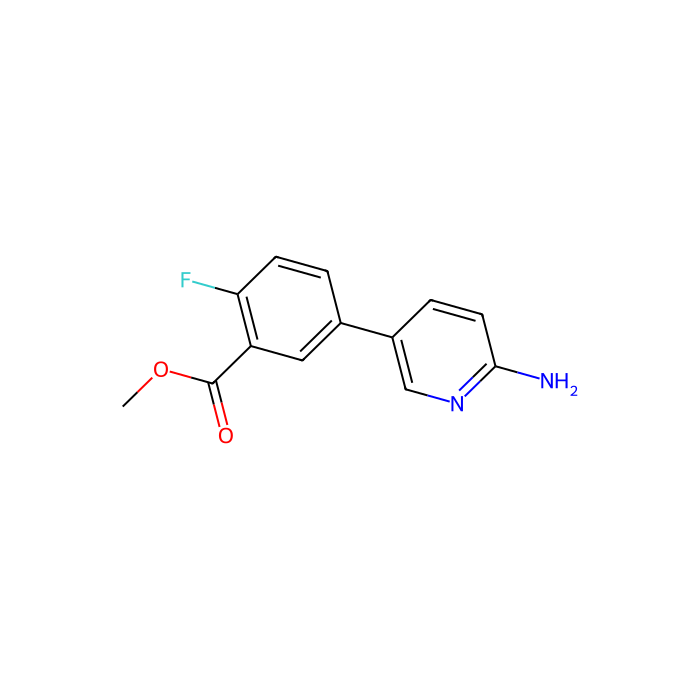 5-(6-氨基吡啶-3-基)-2-氟苯甲酸甲酯