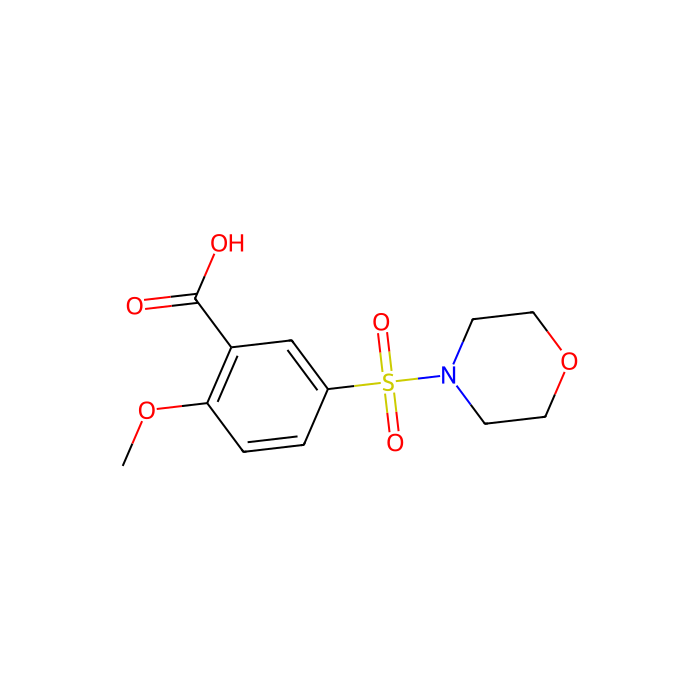 2-甲氧基-5-(吗啉-4-磺酰基)-苯甲酸