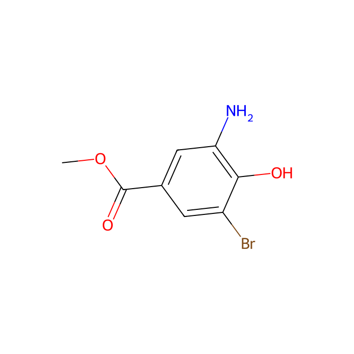 3-氨基-5-溴-4-羟基苯甲酸甲酯