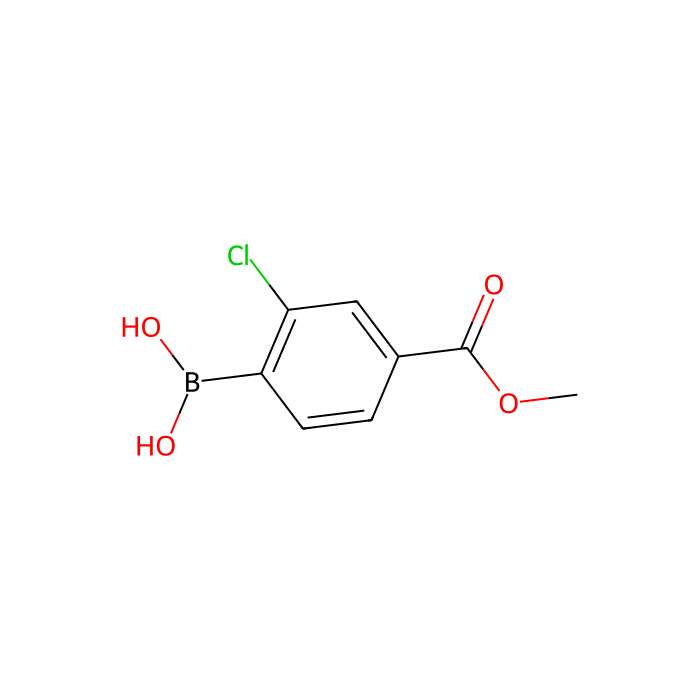 2-氯-4-(甲氧基羰基)苯硼酸 (含不同量的酸酐)