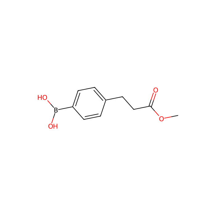 4-(2-甲氧基羰基乙基)苯硼酸（含有数量不等的酸酐）