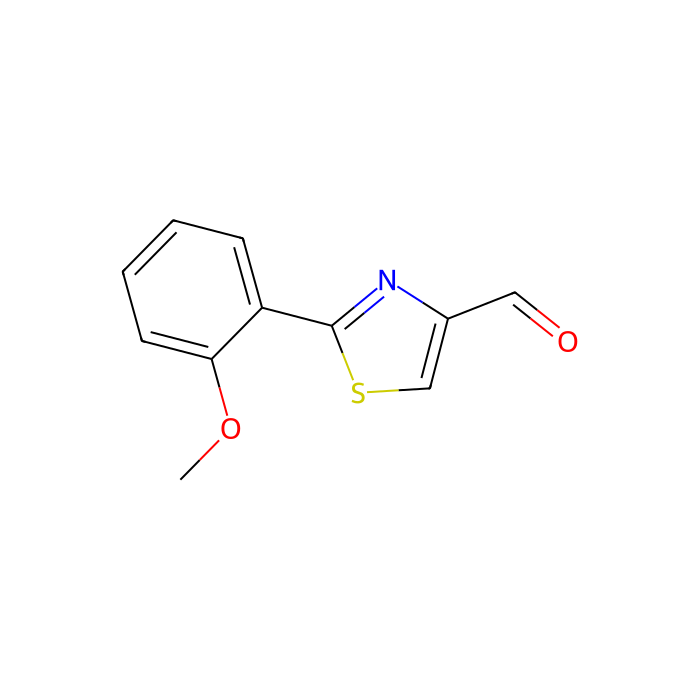 2-(2-甲氧基-苯基)-噻唑-4-甲醛