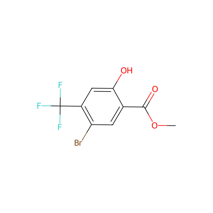 5-溴-2-羟基-4-(三氟甲基)苯甲酸甲酯
