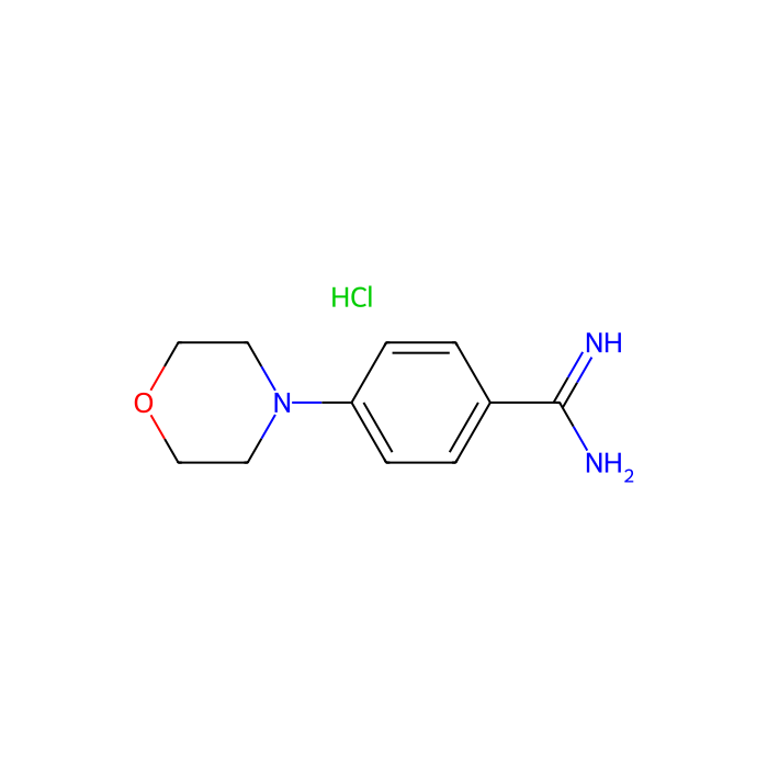 4-(吗啉-4-基)苯-1-甲脒盐酸盐