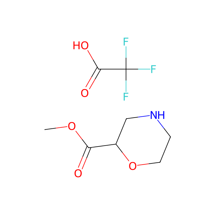 吗啉-2-羧酸2,2,2-三氟乙酸甲酯