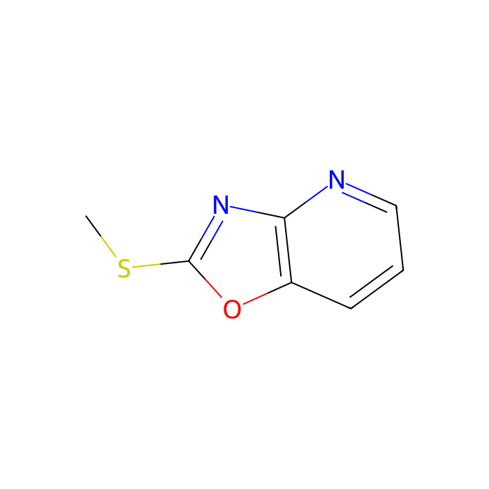 2-甲硫基噁唑并[4,5-b]吡啶