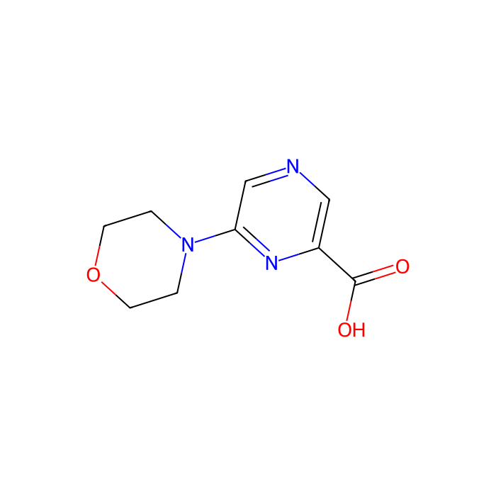 6-(4-吗啉基)吡嗪-2-甲酸
