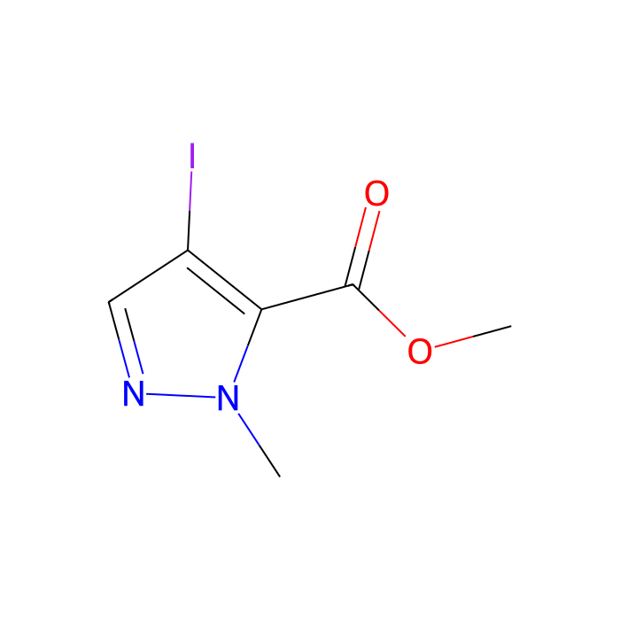 4-碘-1-甲基-1H-吡唑-5-羧酸甲酯