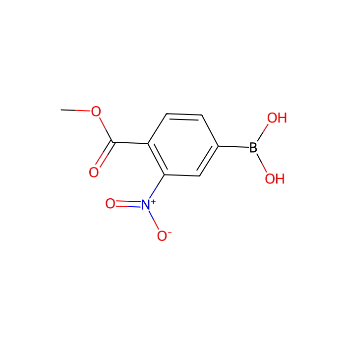 4-甲氧羰基-3-硝基苯硼酸