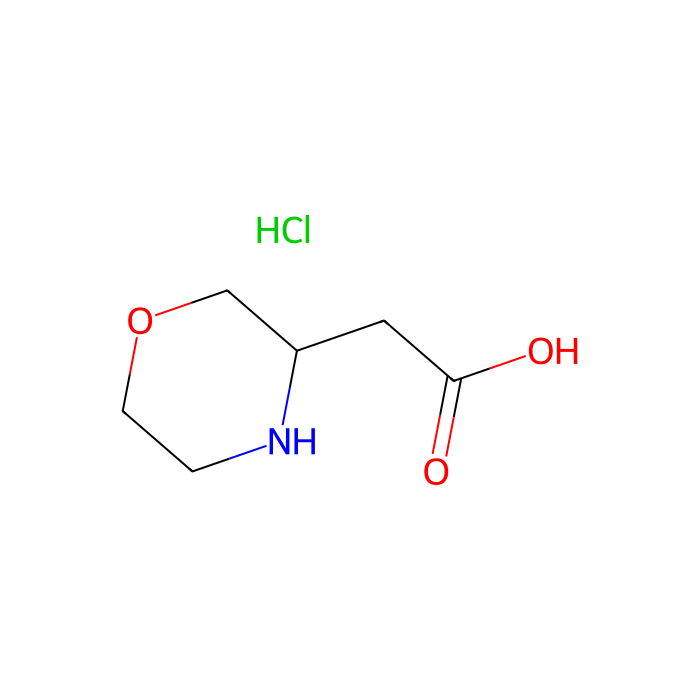 2-(吗啉-3-基)乙酸盐酸盐