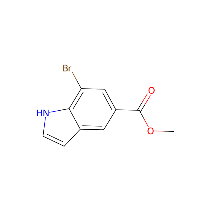 7-溴-1H-吲哚-5-羧酸甲酯