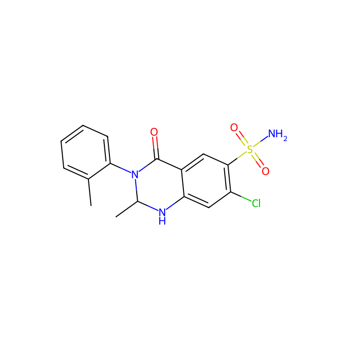 美托拉宗, 对噻嗪类药物敏感的钠氯共转运抑制剂