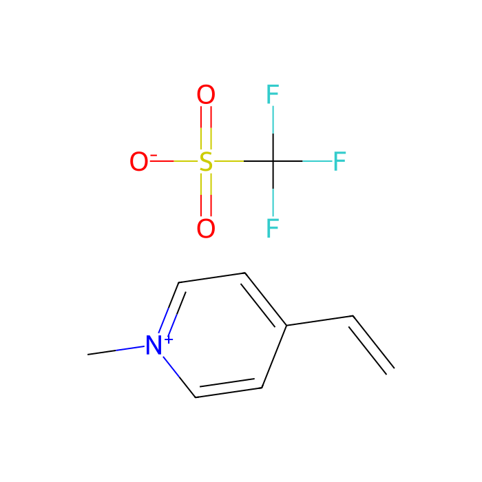 1-甲基-4-乙烯基吡啶鎓三氟甲磺酸盐 (M4VP) 