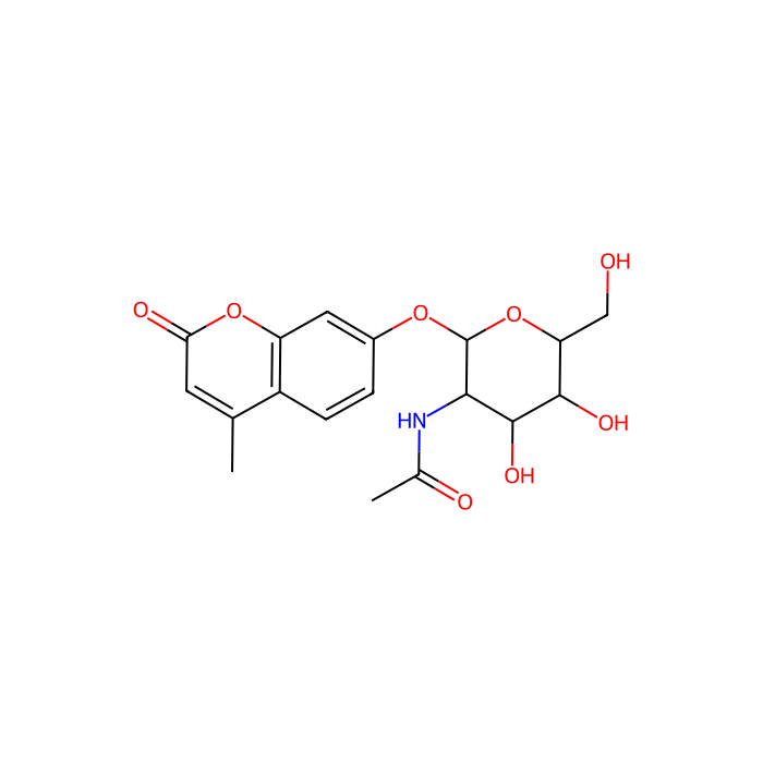 4-甲基伞形酮基2-乙酰氨基-2-脱氧-α-D-吡喃葡萄糖苷