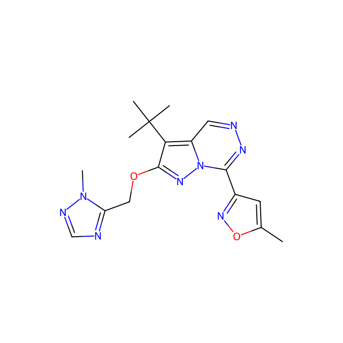 MRK 016,α5-GABAA反向激动剂, GABA A 受体 α1 亚基的变构调节剂;GABA A 受体 α2 亚基的变构调节剂;GABA A 受体 α3 亚基的变构调节剂;GABA A 受体 α5 亚基的变构调节剂