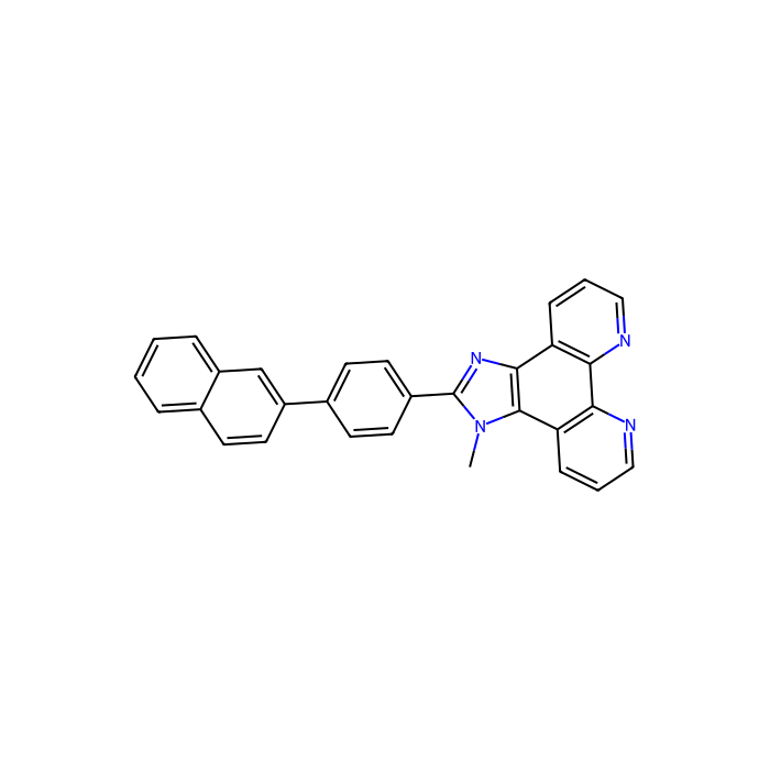 1-甲基-2-（4-（萘-2-基）苯基）-1H-咪唑并[4,5f] [1,10]菲咯啉
