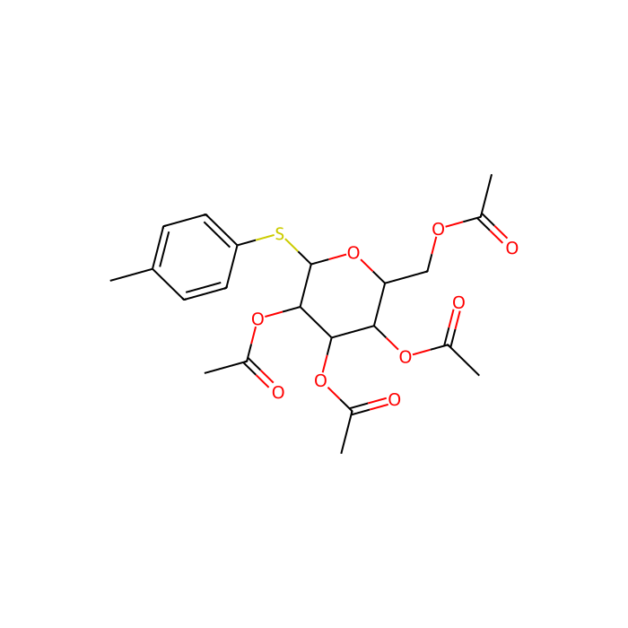4-甲基苯基 2,3,4,6-四-O-乙酰基-1-硫代-β-D-吡喃葡萄糖苷
