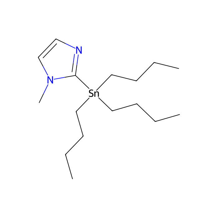 1-甲基- 2 -(三正丁基锡)咪唑