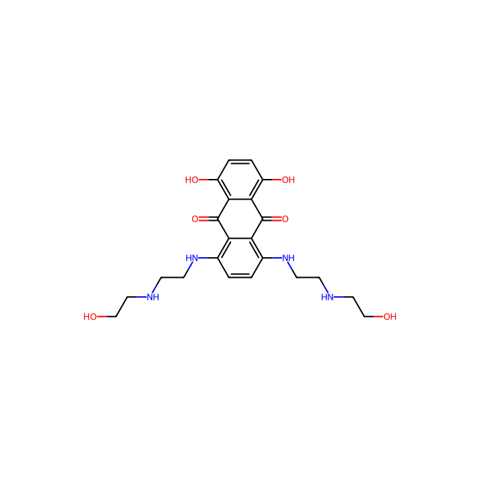 米托蒽醌, DNA 拓扑异构酶 IIα 抑制剂